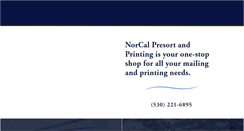 Desktop Screenshot of norcalpresortandprinting.com
