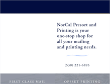 Tablet Screenshot of norcalpresortandprinting.com